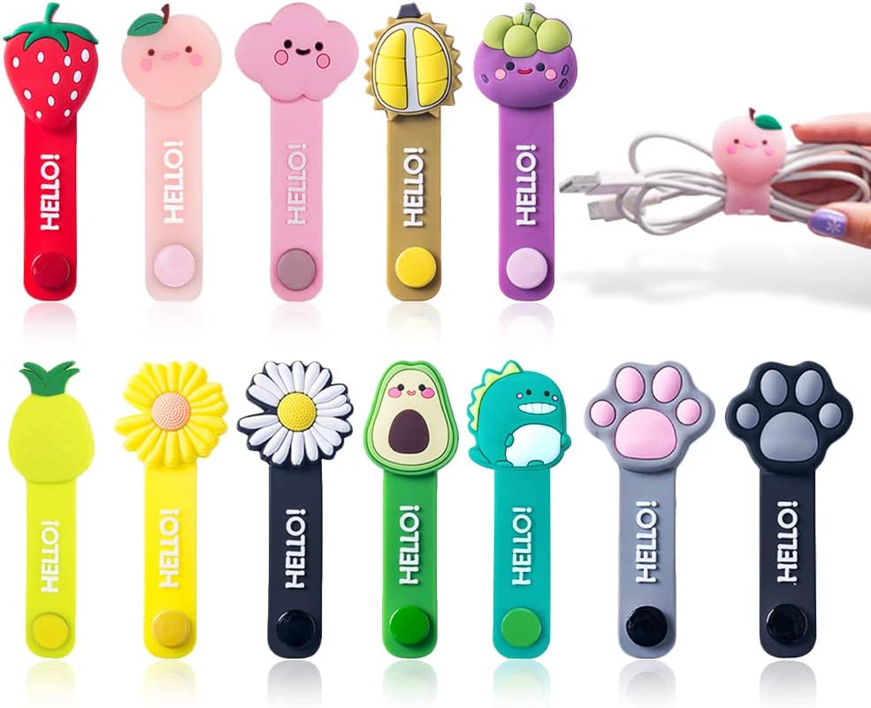 Kitchen Gadgets Holder - 6 Chiếc Cáp Kẹp Dây Cáp