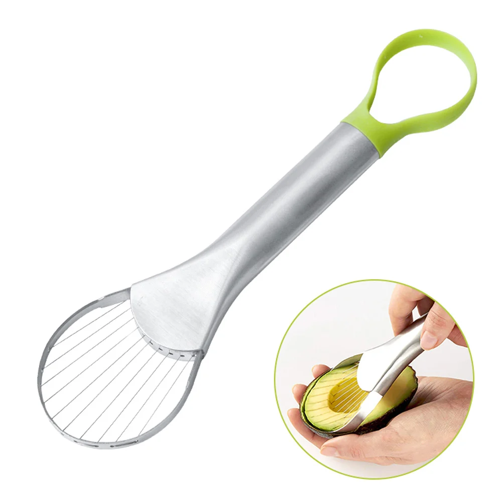 Avocado Slicer Tool - Multifunctional 2 In 1 Avocado Cutter
