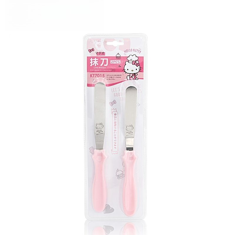 Kitchen Gadgets Gifts - Hello Kitty Inspired Offset Spatula Kawaii