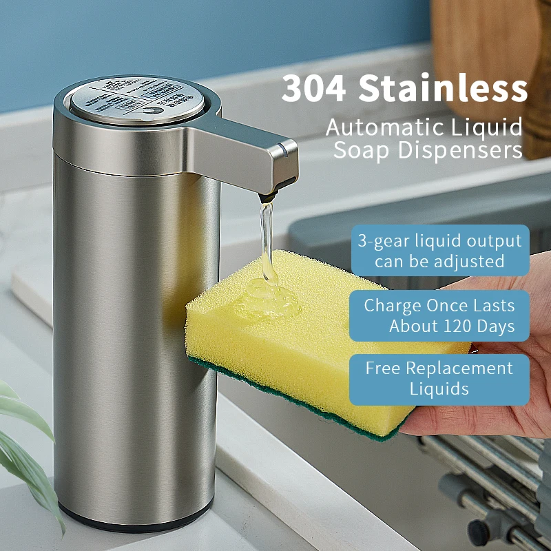 Kitchen Gadgets Smart - 270ml Kitchen Soap Machine Automatic Sensor