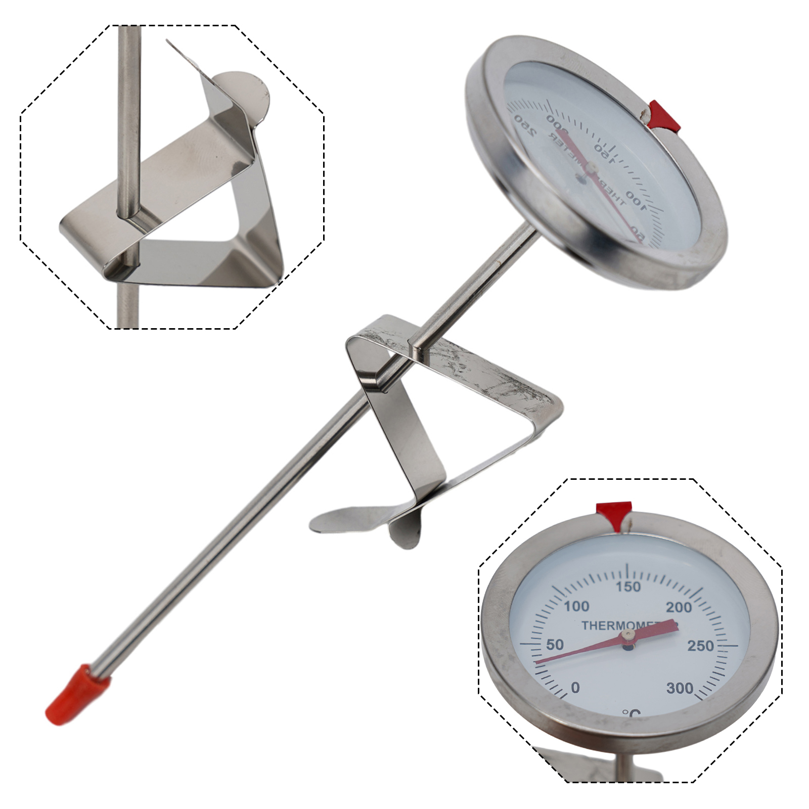 Kitchen Gadgets Gifts - Stainless Steel Probe Thermometer Kitchen Tools