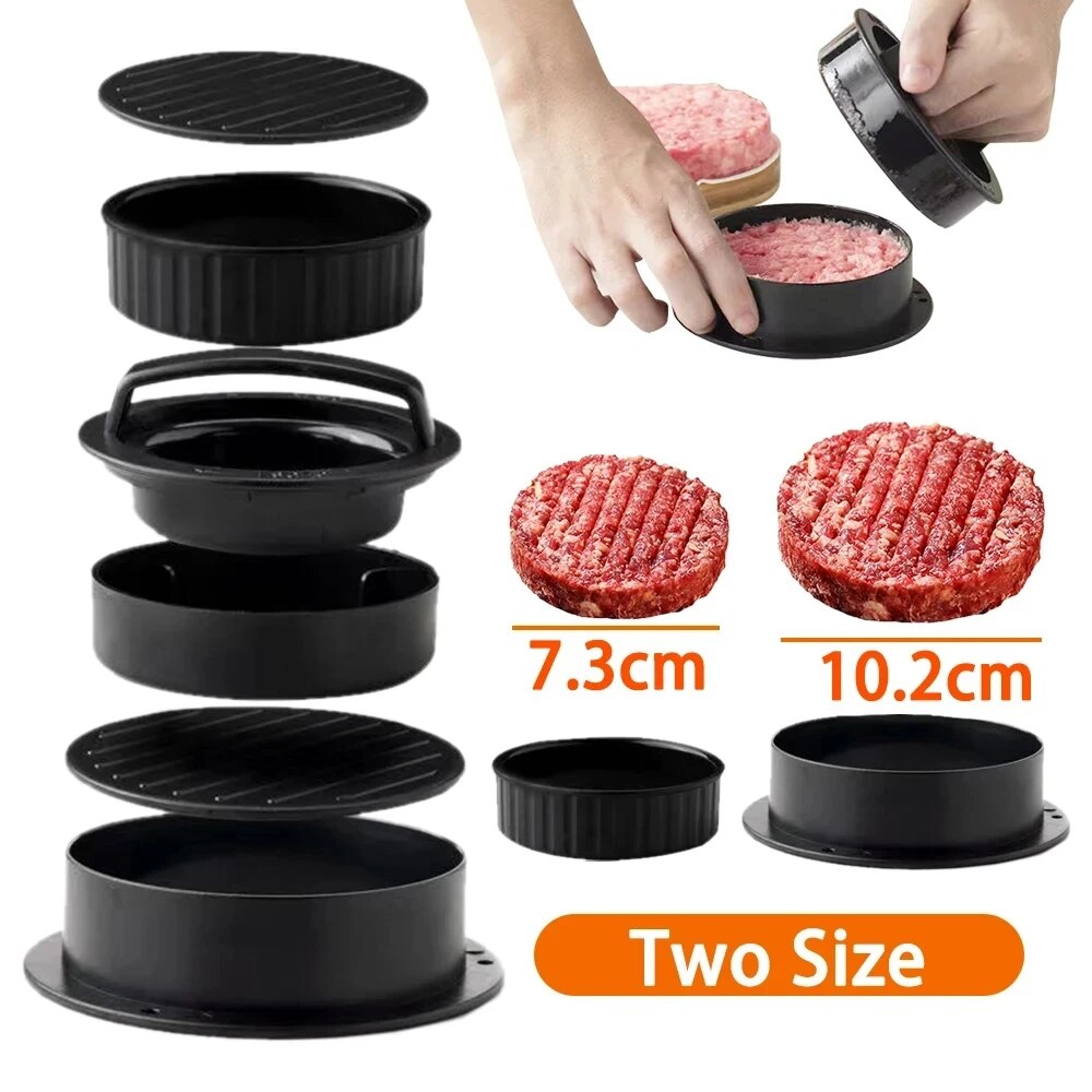 Round Hamburger Burger Press B - đánh giá và giá Kitchen Gadgets Modern