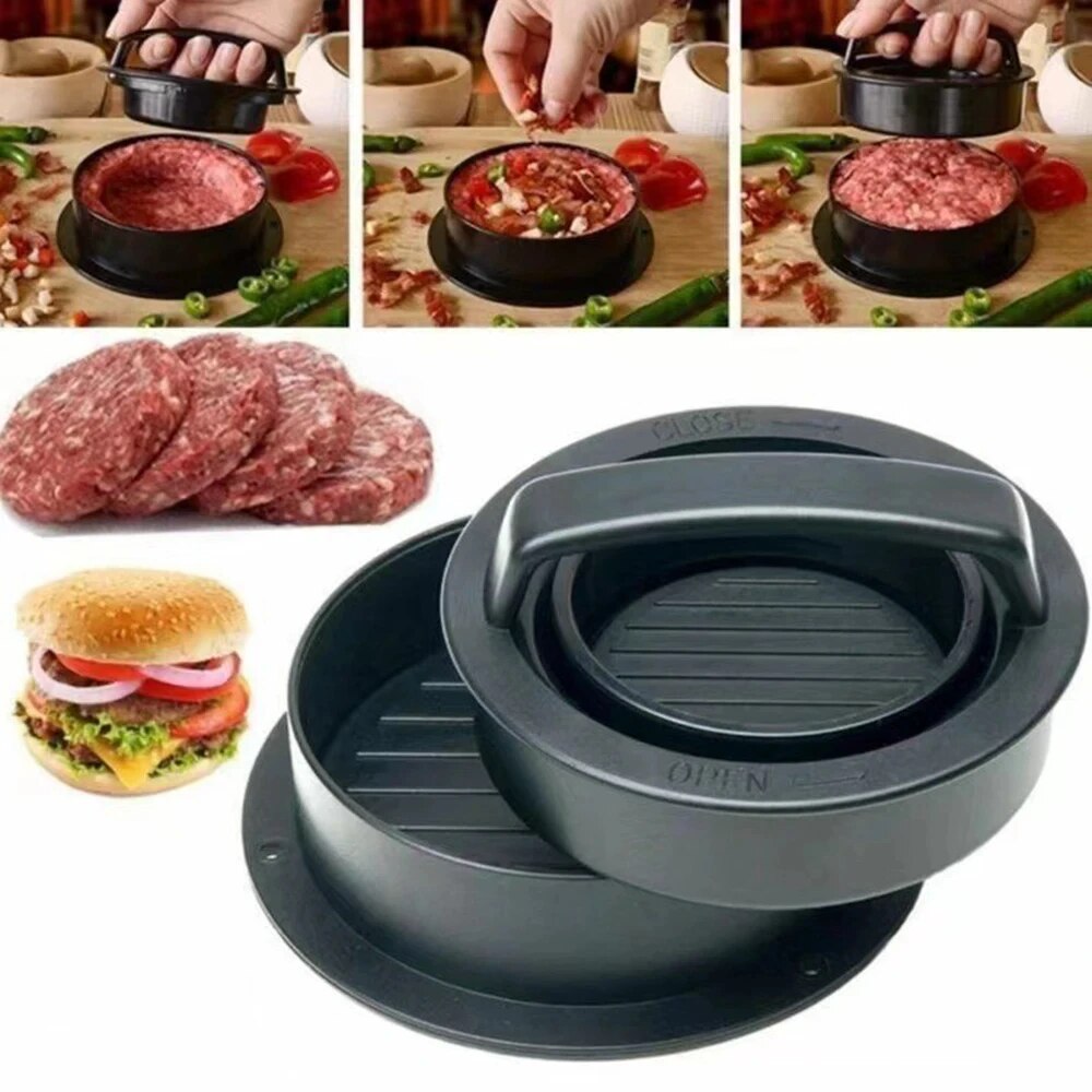 Round Hamburger Burger Press B - đánh giá và giá Kitchen Gadgets Modern