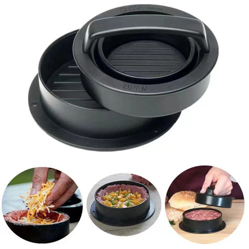Round Hamburger Burger Press B - đánh giá và giá Kitchen Gadgets Modern