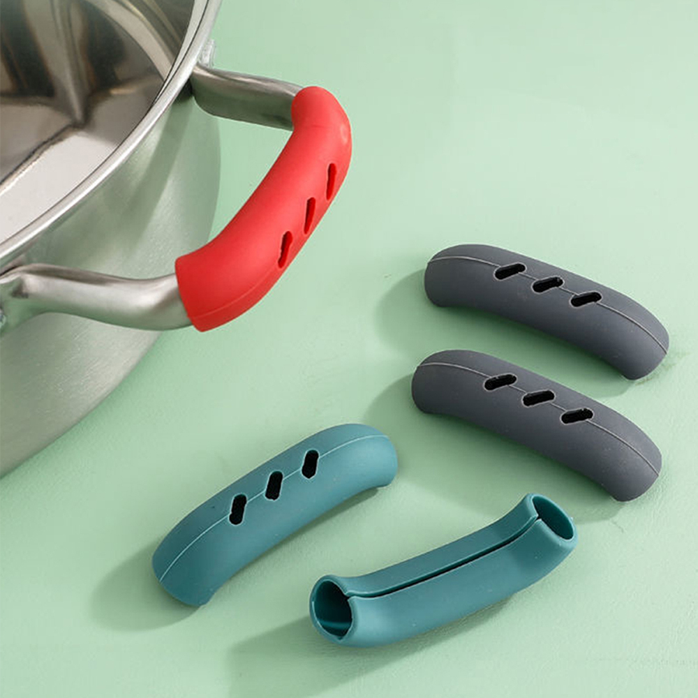 2Pcs Silicone Pan Handle Cover - đánh giá và giá Kitchen Gadgets Holder