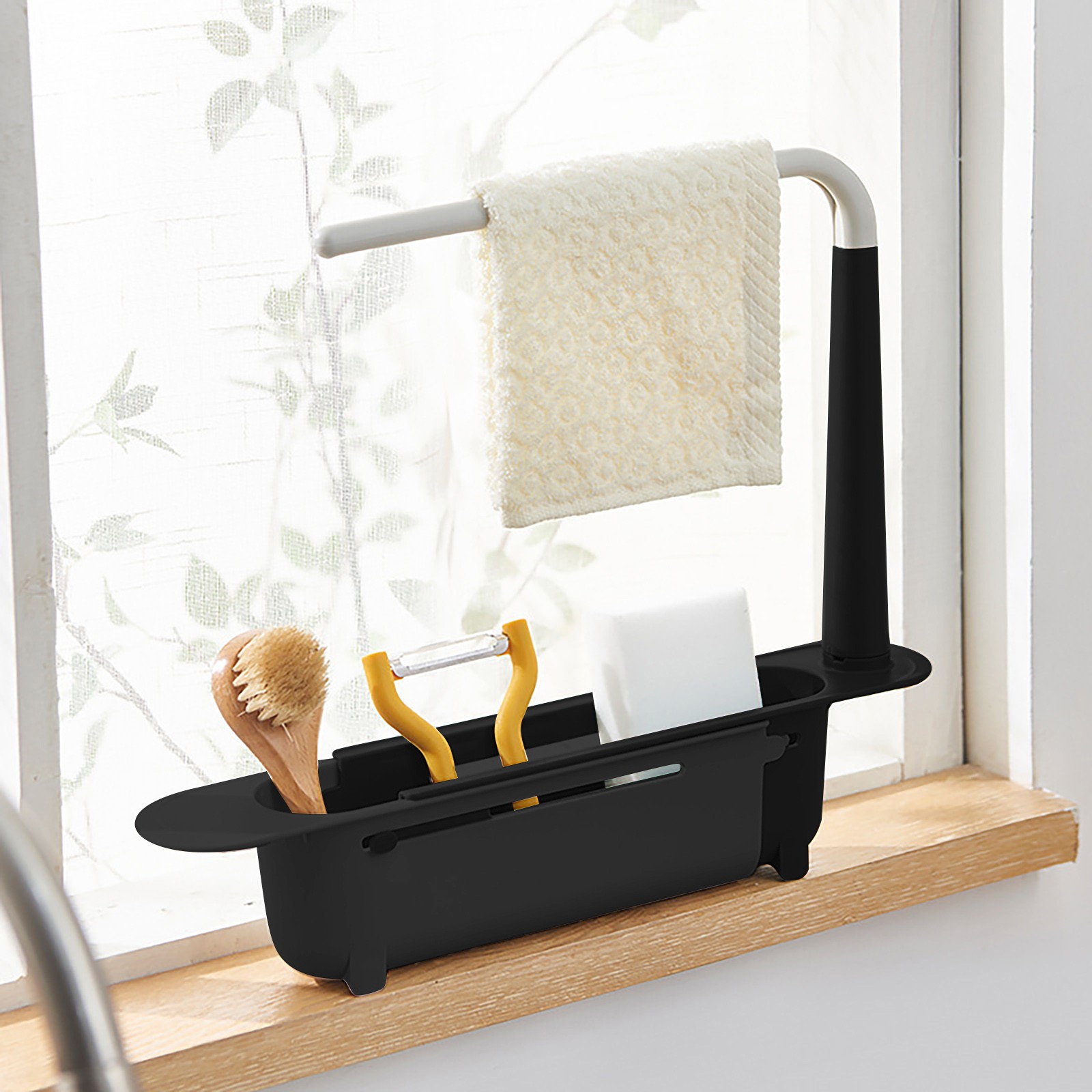 elescopic Sink Shelf Drainer R - đánh giá và giá Kitchen Gadgets Holder
