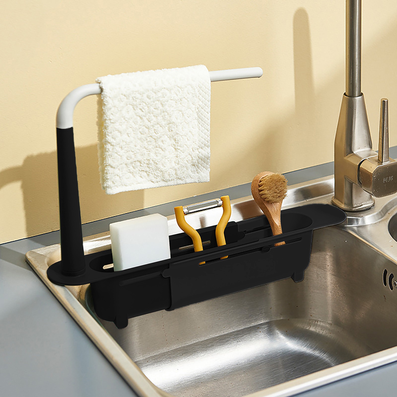 elescopic Sink Shelf Drainer R - đánh giá và giá Kitchen Gadgets Holder