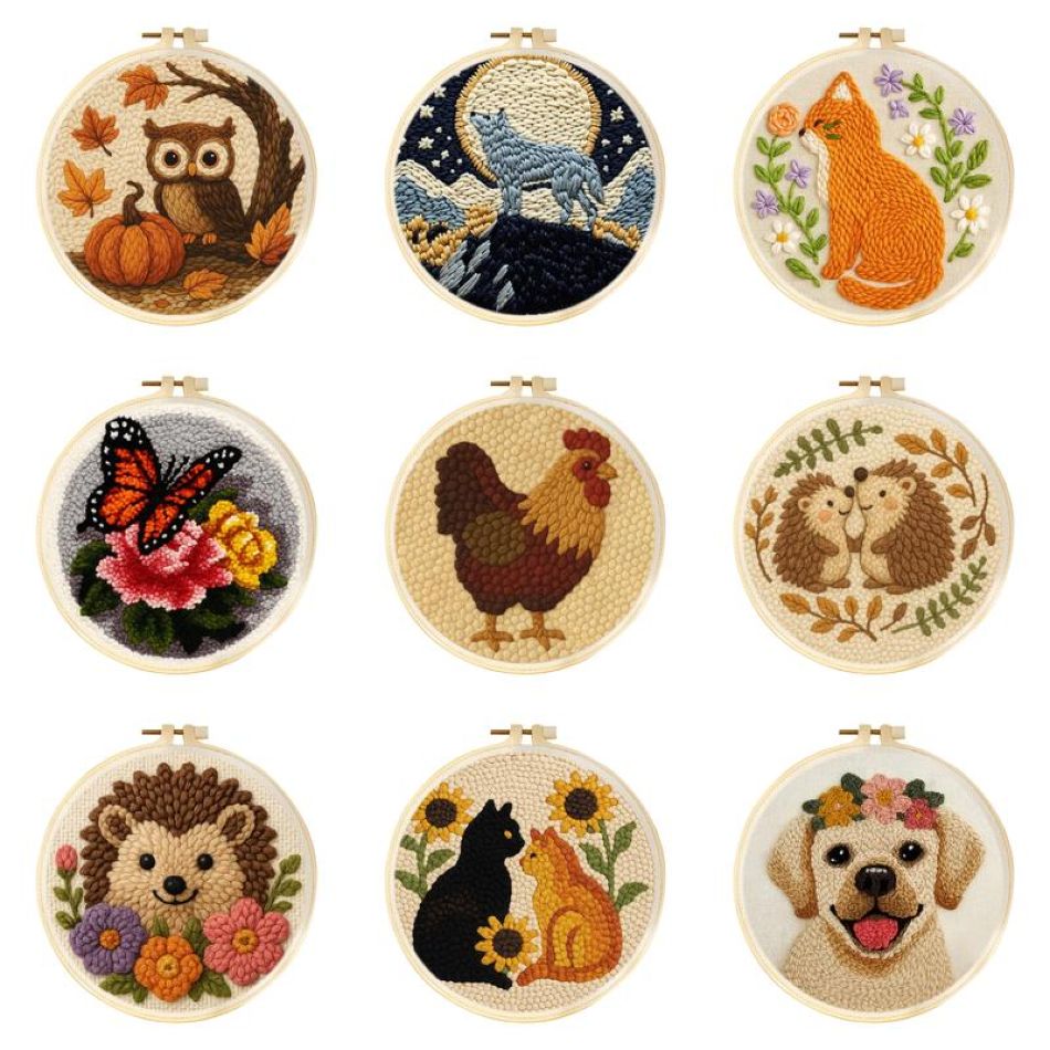 CHENISTORY  Animal Punch Needl - đánh giá và giá Kitchen Gadgets Crossword