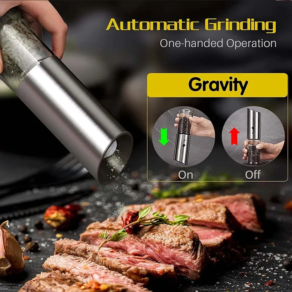 ZaiXiao Electric Salt and Pepp - đánh giá và giá Kitchen Gadgets Smart