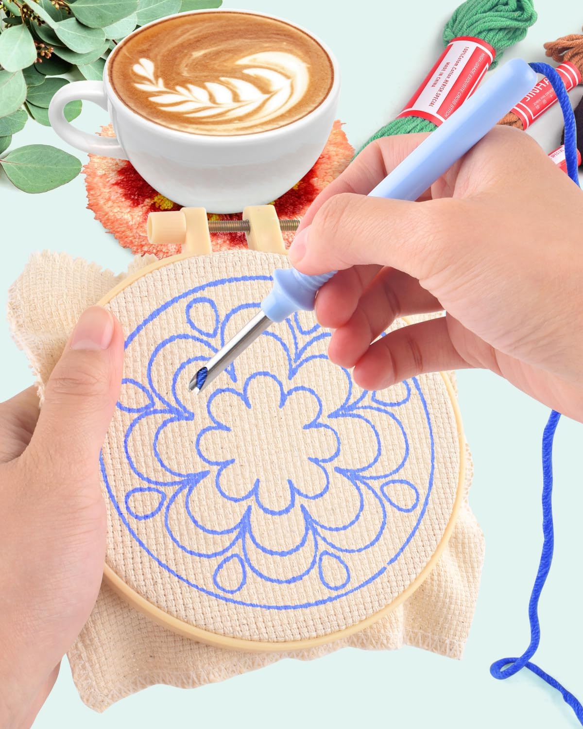 6pcs Punch Needle Embroidery K - đánh giá và giá Kitchen Gadgets Crossword