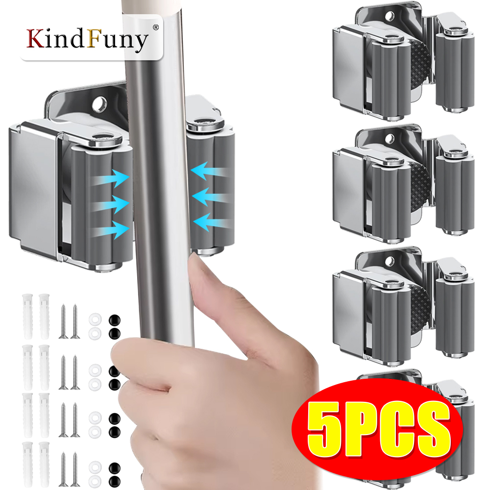Stainless Steel Mop Clip Holde - đánh giá và giá Kitchen Gadgets Holder