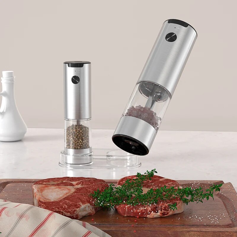 Electric Automatic Mill Pepper - đánh giá và giá Kitchen Gadgets Smart