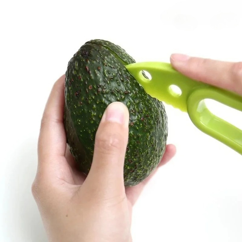 1PC 3 in 1 Green Avocado Slice - đánh giá và giá Avocado Slicer Tool