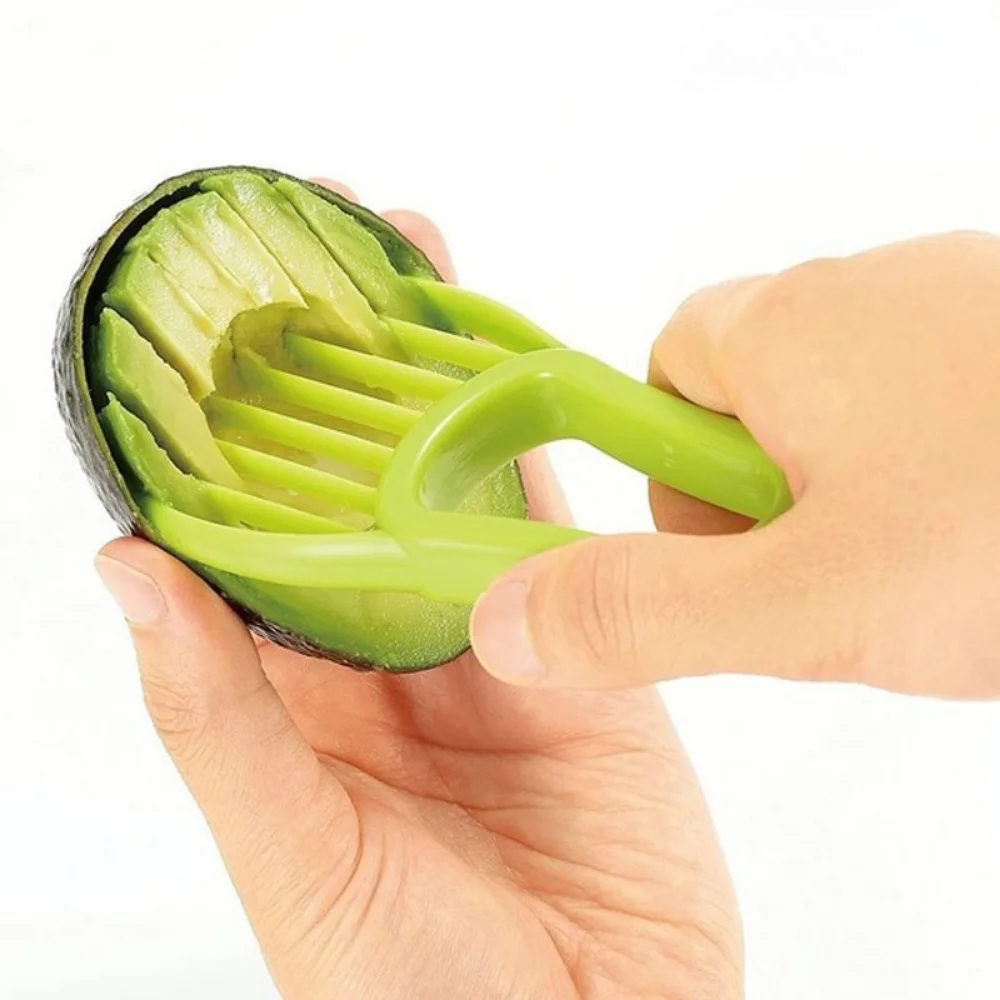 1PC 3 in 1 Green Avocado Slice - đánh giá và giá Avocado Slicer Tool