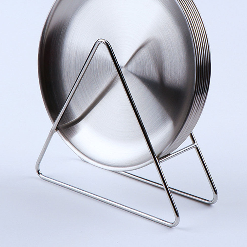 Triangle Metal Plate Stand Smo - đánh giá và giá Kitchen Gadgets Holder