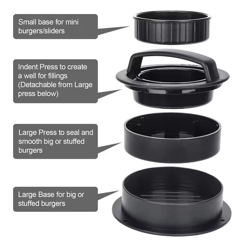 2026 3-in-1 Non-Stick Hamburge - đánh giá và giá Kitchen Gadgets Modern
