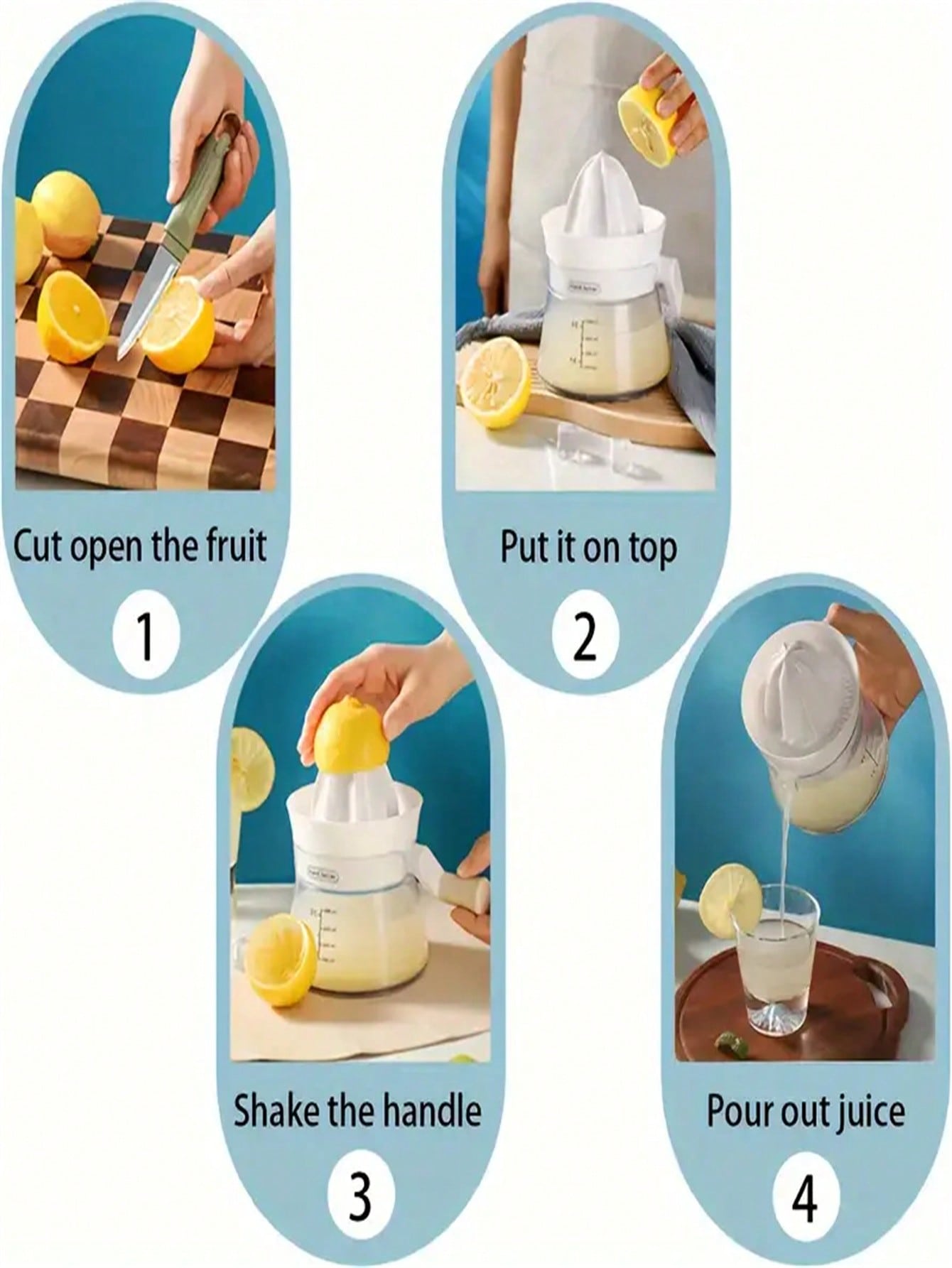 1Pc Multifunctional Manual Jui - đánh giá và giá Kitchen Gadgets Built In