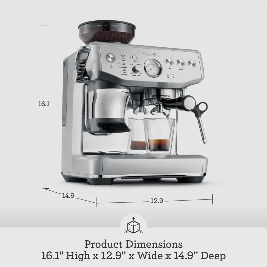 Breville Barista Express Impre - đánh giá và giá Breville Espresso Barista Express