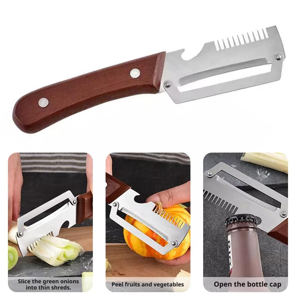2‑in‑1 Serrated Vegetable Peel - đánh giá và giá Kitchen Gadgets Built In