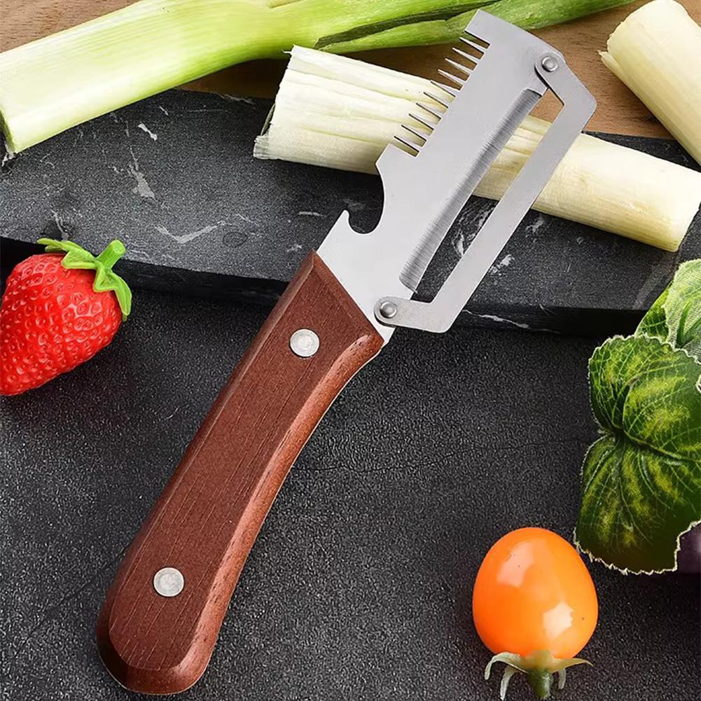 2‑in‑1 Serrated Vegetable Peel - đánh giá và giá Kitchen Gadgets Built In