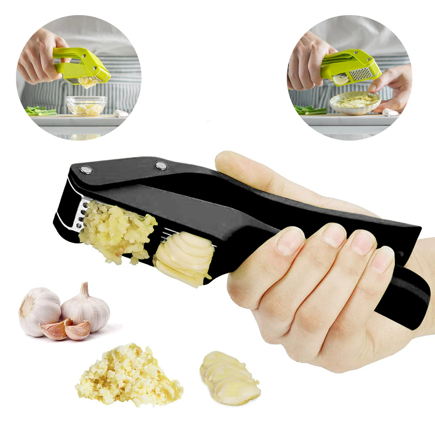 2 in 1 Garlic Ricer and Slicer - đánh giá và giá Kitchen Gadgets Gifts